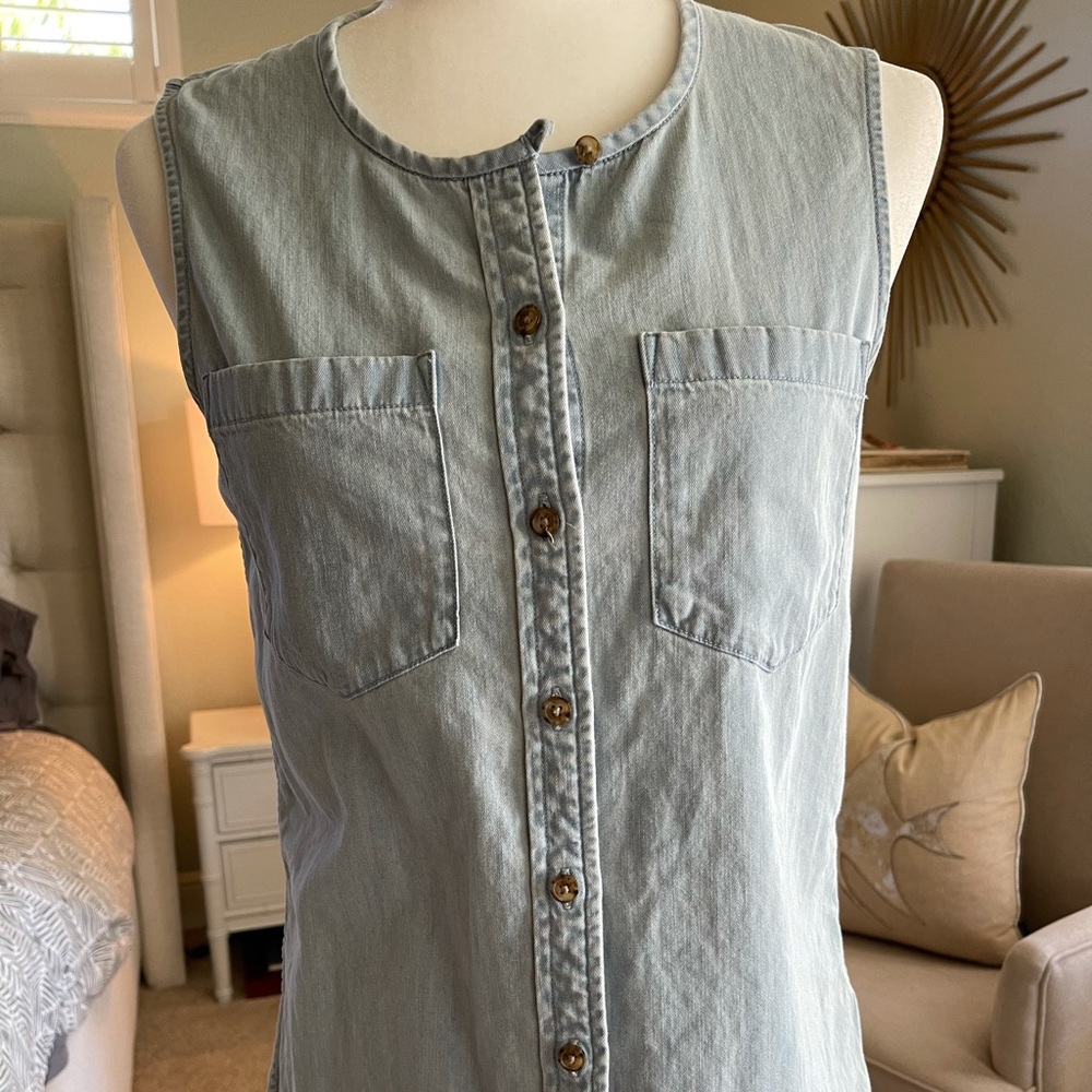 AG denim top